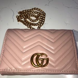 Pink purse bag luxury